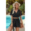 Conjunto Top e Shorts Preto M 9