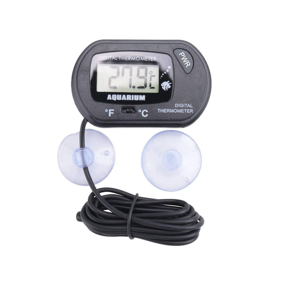 Exogio Digital Lcd Fish Aquarium Marine Vivarium Thermometer -50C To 70 C