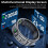 Smartring mit Display und Touchscreen, kabellosem Laden, Gesundheitsfunktionen 3