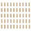 50PCS Ribbon Printer Print Coding Machine Word Grain for Manual Stamp 1