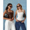 Women'S Square Neck Sleeveless Tank Tops White M 7