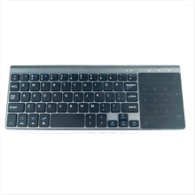 Bluetooth Wireless Mini Keyboard with Numeric Touchpad for Notebook PC
