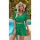 Conjunto Top e Shorts Verde M 9