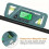 Digital Protractor Inclinometer Level Goniometer Measuring Magnet 90 D 3