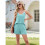 Zomer Dames Casual 2 Stuks Set Groen M 3