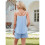 Summer Ladies Casual 2 Pieces Set Sky  S 5