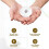 White donut humidifier usb office desktop  humidifier portable  air purifier white 5