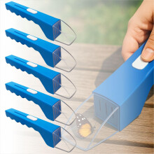 Spider Catcher and Bug Catcher with Long Handle, QuickRelease Trap for Home and Garden, 5pcs