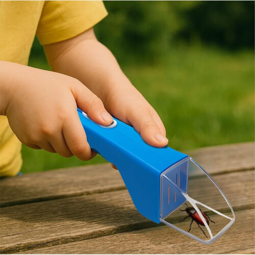 Spider Catcher and Bug Catcher with Long Handle, QuickRelease Trap for Home and Garden, 5pcs 2