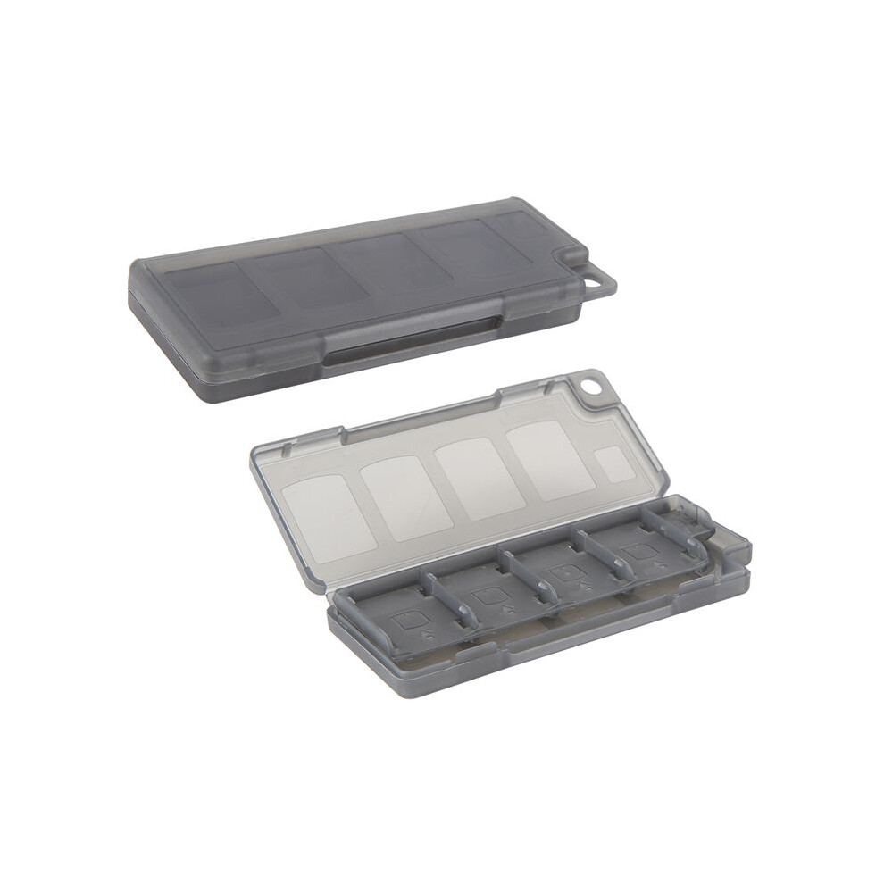 Exogio Black 8 In 1 Game Card Memory Card Case For Sony Ps Vita