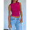 Womens Summer Tank Tops Red XL 2