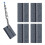 MS03, Sharpener for Steel Tip, Point Sharpener, Easy Polishing and Deb 1