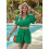 Conjunto Top e Shorts Verde XL 8
