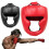 Full Face Boxing Headgear Adjustable Head Guard Karate Muay Thai Train 4