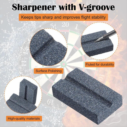MS03, Sharpener for Steel Tip, Point Sharpener, Easy Polishing and Deb 2