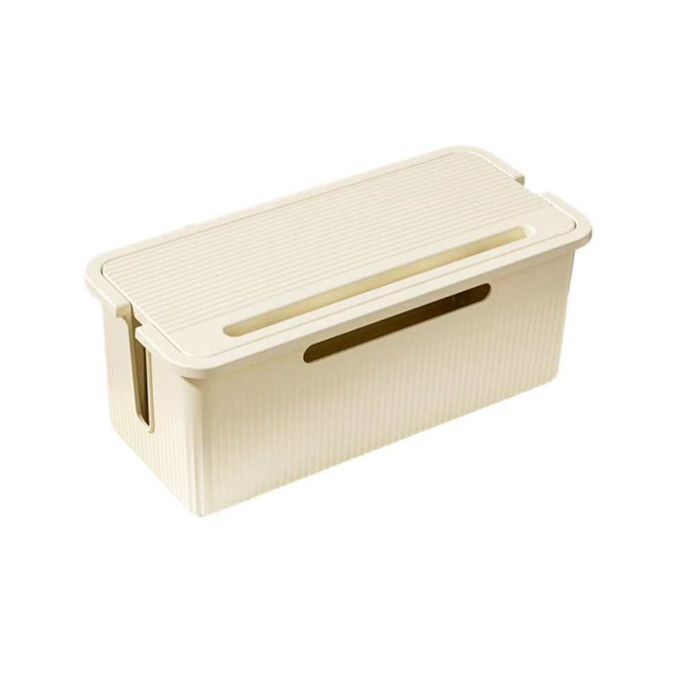 Cable Management Box With Lid To Hide Wires& Power Strips Desk Computer Cable Organizer Box A 32X15x12.5cm 6133266922336