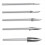 Wood Carving Drill Bit HSS Engraving Set Root Milling Grinder Burr Pre 5