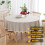 Lace Round Tablecloth - Stain, , Oil and Fabric Tablecloth,Washable Decorative Kitchen Tablecloth 6