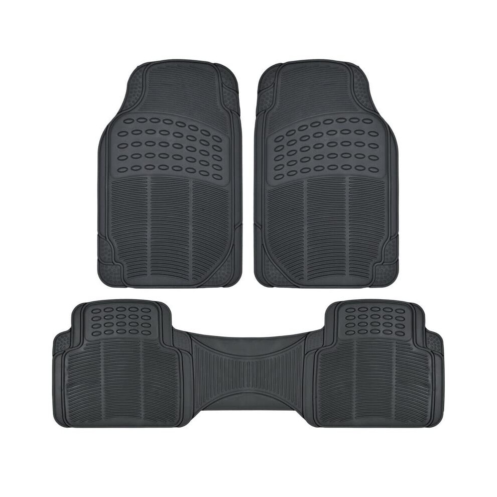Car Floor Mats For 20022009 Chevrolet Trailblazer, All Weather Heavy Duty Rubber Liners, 3Pc Set 9339159900710