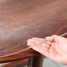 Office Chair Mat Round Clear Floor Protector 52in Frosted for Desk, Coffee Table, Kitchen, Bedroom