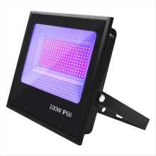LED Lights Outdoor, High Power Light Flood with Plug for Glow Party