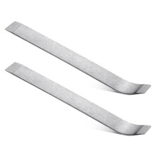 2 Panel Removal Tools Sheet Metal Skin Wedge Auto Tool  Decorative Tool , Silver