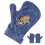 Hedgehog Handling Gloves AntiBite Protective Training Mitts for Small Pets 2 Pack Blue 1