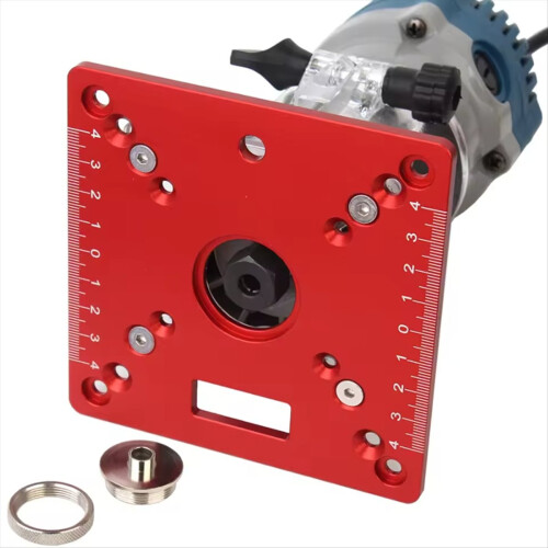 Router Lift Woodworking Table Insert Plate Base Engraving DIY Tools f 2