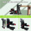 Fine-Tuning Bracket Level Adapter Multifunctional Magnetic Pivoting Ba 3