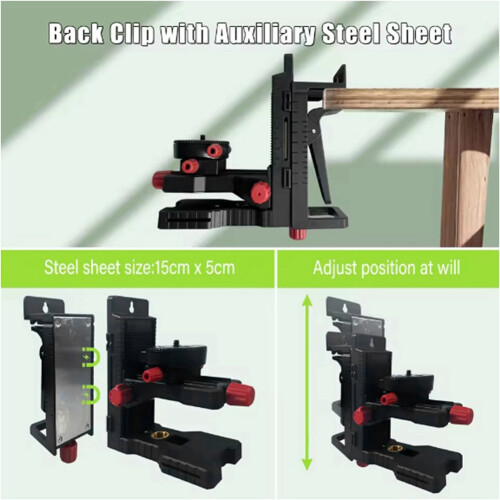 Fine-Tuning Bracket Level Adapter Multifunctional Magnetic Pivoting Ba 2