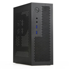 A09 HTPC Computer Case ITX Gaming PC Chassis Desktop Chassis USB3.0 Computer Case Home Computer Case Black