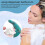 300ML Automatic Soap Dispenser, Touchless Electric Auto Sensor Soap Dispenser, Bathroom Liquid Dispenser 6