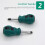 Small Carrot Heads Screwdriver  Dual-Purpose Screwdriver Half-Inch Flat Short Screwdriver 7