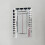 2pcs 7 Step Ruler Measurement Tool Transparent Caliper Portable Plasti 6