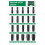 20PCS 1/2Inch Drive Socket Set Metric Deep 6 Point Hex Design Impact w 5
