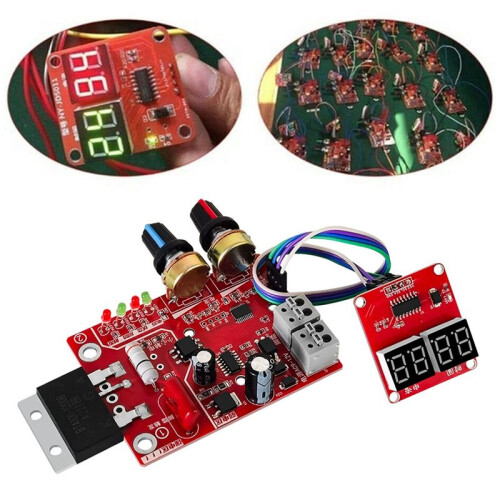 NY-D01 Spot Welding Machine Control Board Regulating  and Current Digital Display DIY Control Board (100A) 1