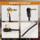 Guitar Patch Cable Effect Pedal Patch Cords 1/4-Inch Right Angle Low Profile Pancake Design for Effect Pedals 3 Pack 3