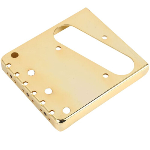 Topplastare Gitarrbrygga för Elgitarr Pickup Ersättningsdelar Tillbehör (Guld)85,5 mm 1
