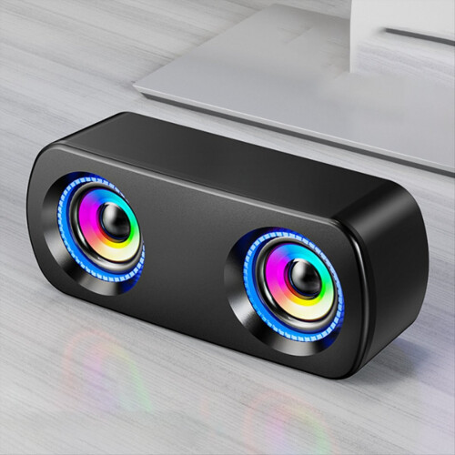 Computer Wired Bluetooth Speaker Desktop Universal Personality USB Sma 2