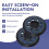 5-Inch Hook and Loop Metal Backing Replacement Pad-Suitable for DWE642 5