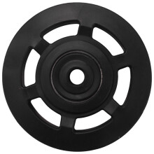 8Pcs 95mm Black Bearing Pulley Wheel Cable Gym Equipment Part Wearproof