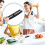 2PCS Knife Sharpening Guide Random Knife Sharpener Angle Grinding Clamp for Whetstone Sharpening Guide Tool 6