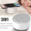 Mini Portable White Noise Bluetooth Speaker with 15W Wireless Charging 4