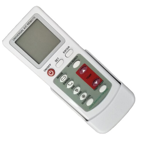 KT-109II Air Conditioner Remote Control Universal Replacement Air Conditioner LCD Display Remote Control with Base 1