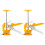 2Pcs Tile Leveling System Leveler Wall Paving Locator Tool Clip Floor 1