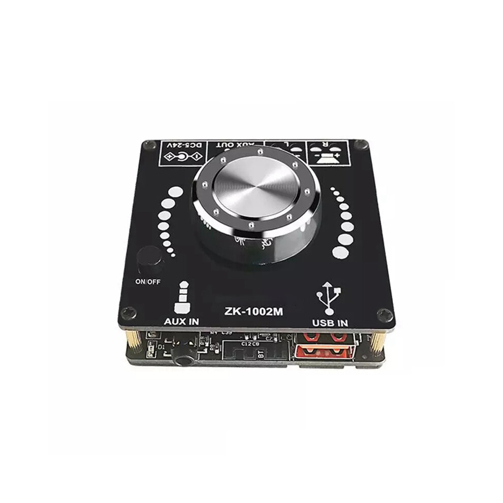 Zk1002m Bluetooth 5.0 Aux Usb Audio Input Output Amplifier Module 100W 4851441358160