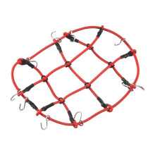 RC Auto Teile ZubehöR Elastisches GepäCk Netz für 1/12 MN D90 D99 MN99S, Rot