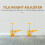 2Pcs Tile Leveling System Leveler Wall Paving Locator Tool Clip Floor 4