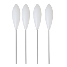 4Pcs Acrylic Bombarda Fishing Floats for Carp Coarse Trout Bass Sea Lure Fishing Tackle Accessories 20G