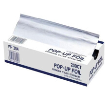 200 PreCut Aluminum Foil Sheets 12x10.75 Heavy Duty Disposable for Baking Grilling Kitchen Use